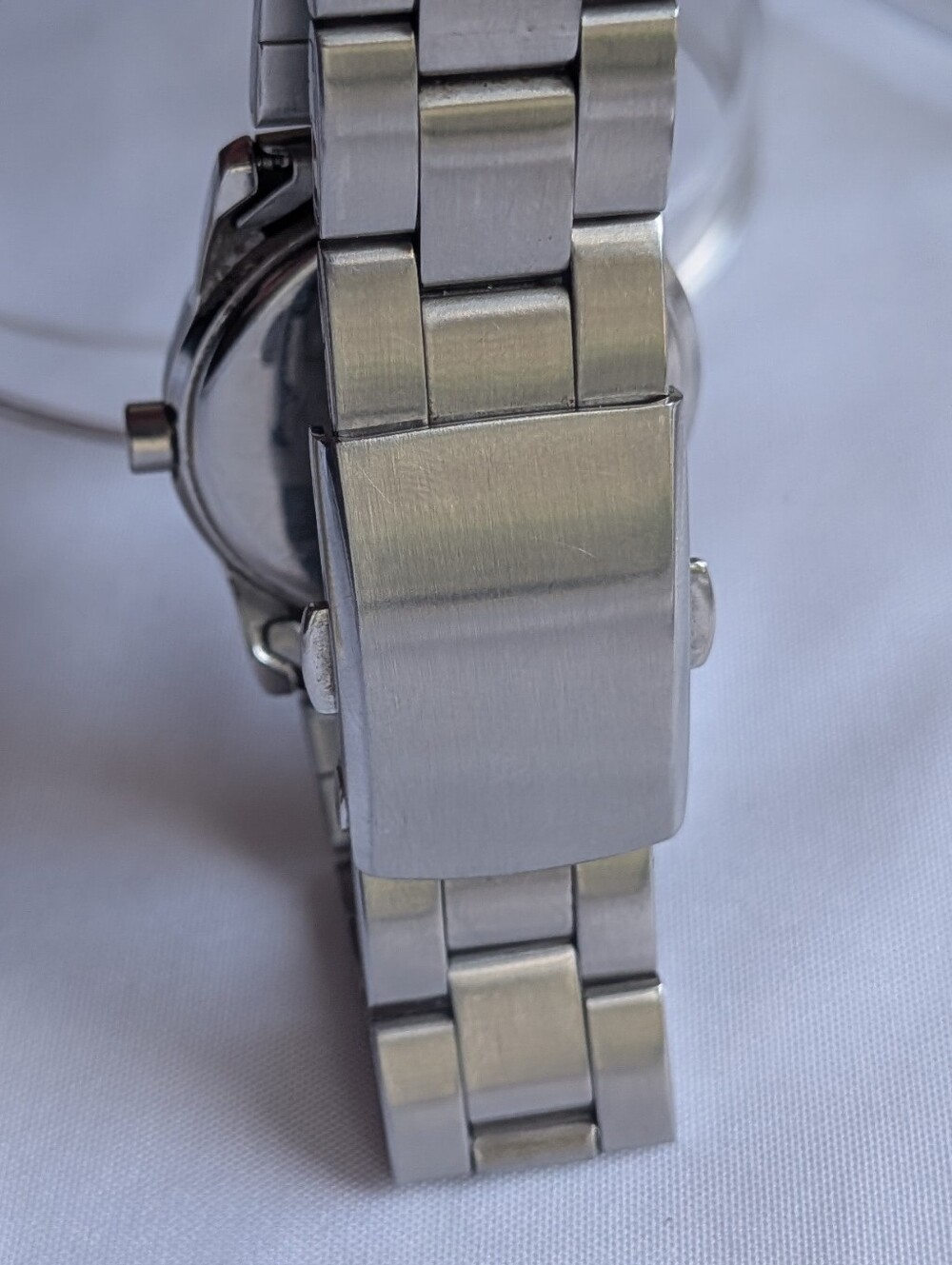 Citizen Reguno Watch Silver Tone Band Black Dial Stainless Steel E031-S038090 - Picture 9 of 14